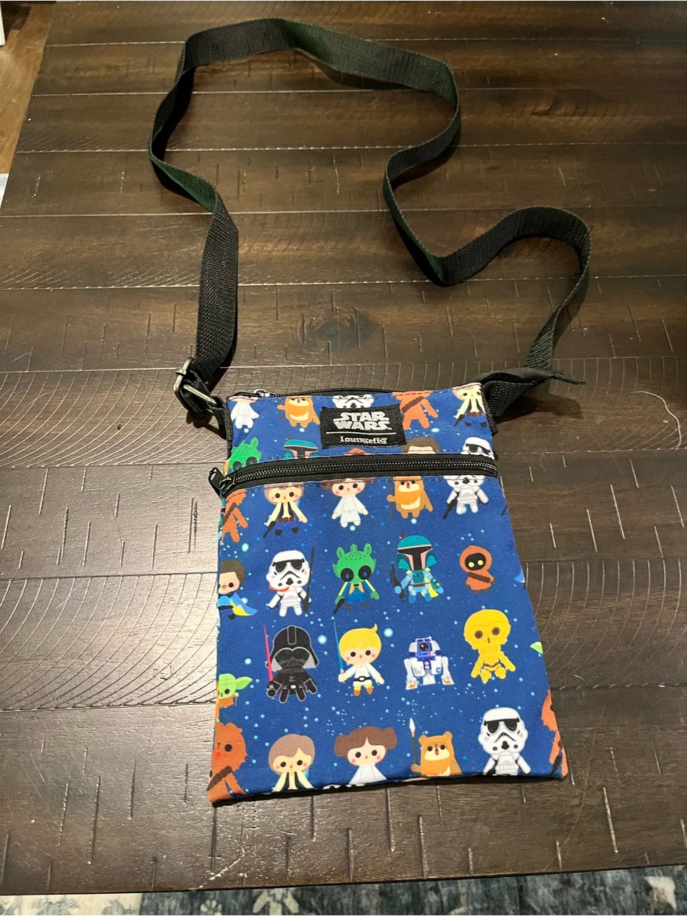 Star Wars LOUNGEFLY Yoda Luke Han Leia Chewie Crossbody Bag